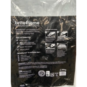 Briteflame Smokeless Briquettes 20KG Bag